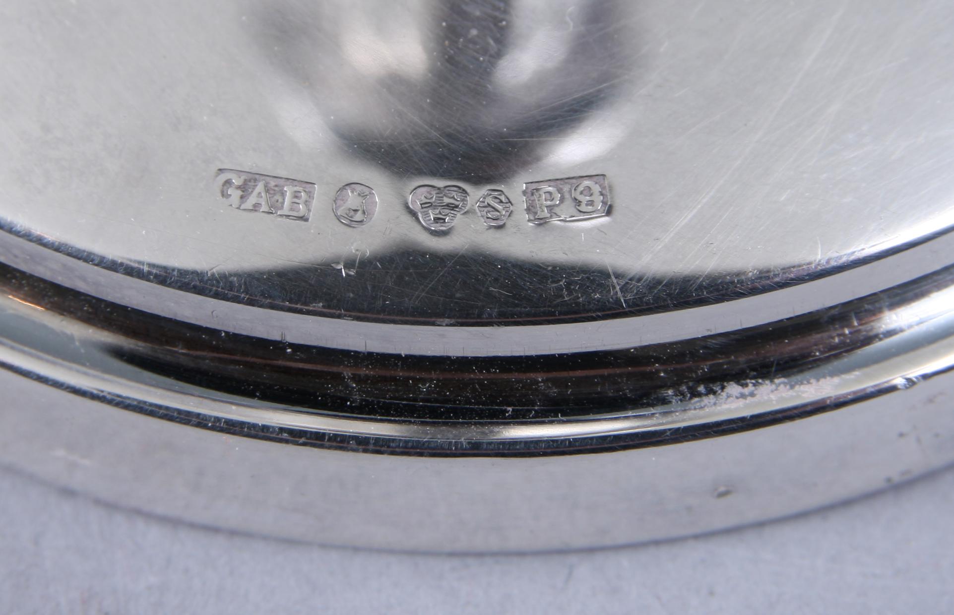 LJUSSTAKAR, ett par, silver, daterade 1965.