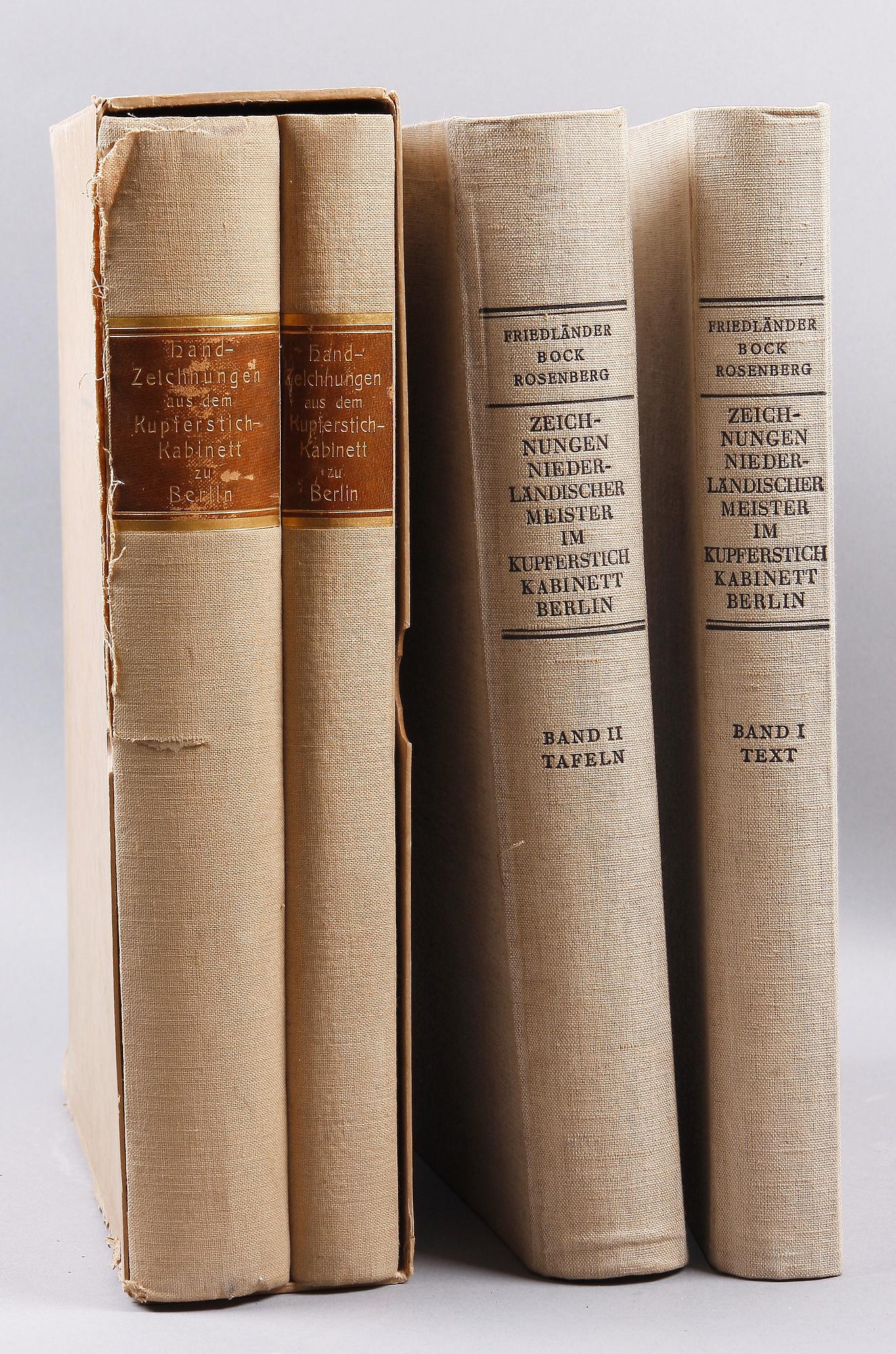 BÖCKER, "Die zeichnungen alter meister im kupferstichkbainett", 4 vol.