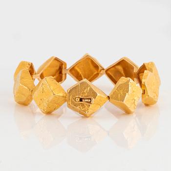 Lapponia armband "Lapplands stenar" 18K guld design Björn Weckström.