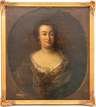 Okänd konstnär 1700-tal , olja på duk.