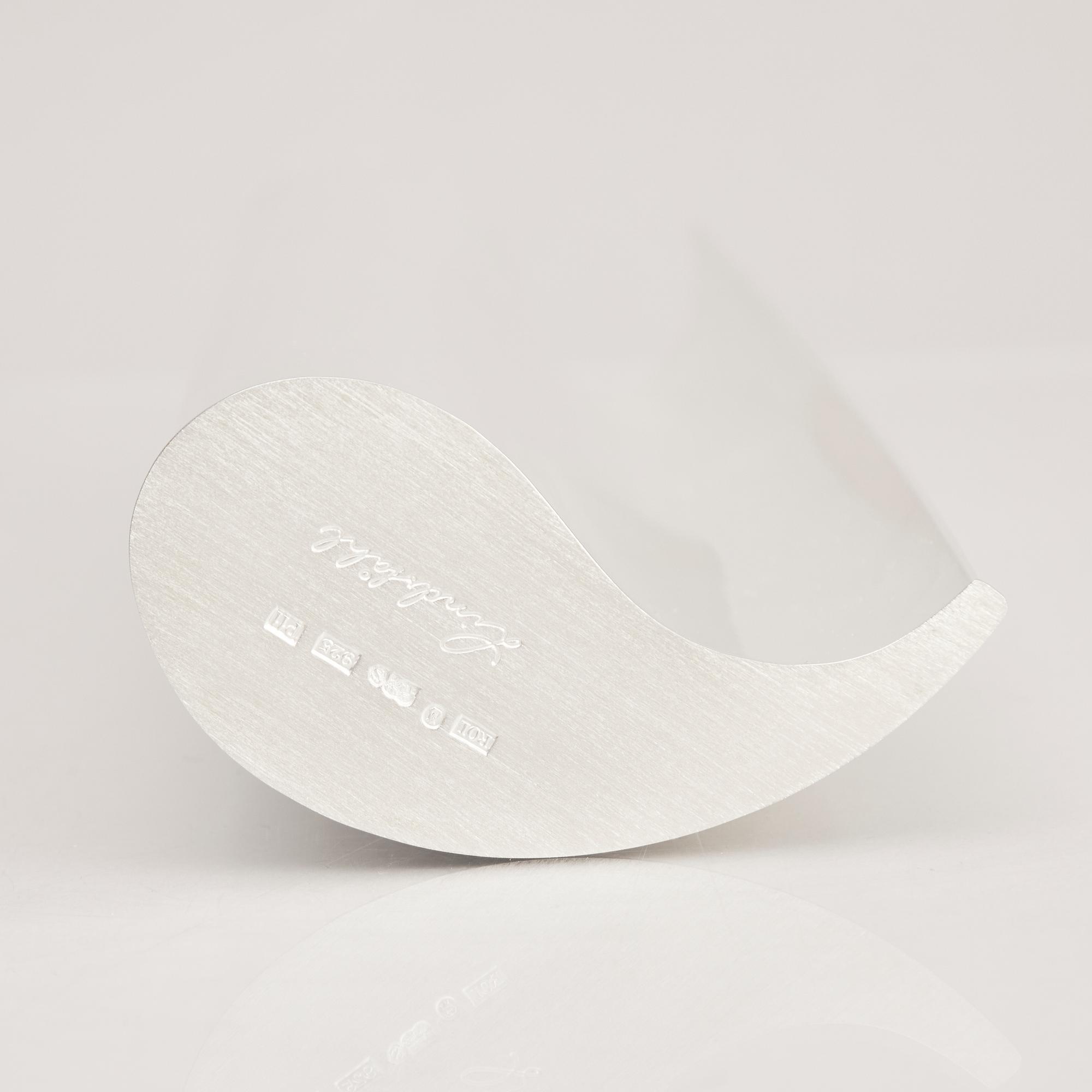 A sterling silver vase, mark of Rolf Lindståhl, Stockholm 2013.