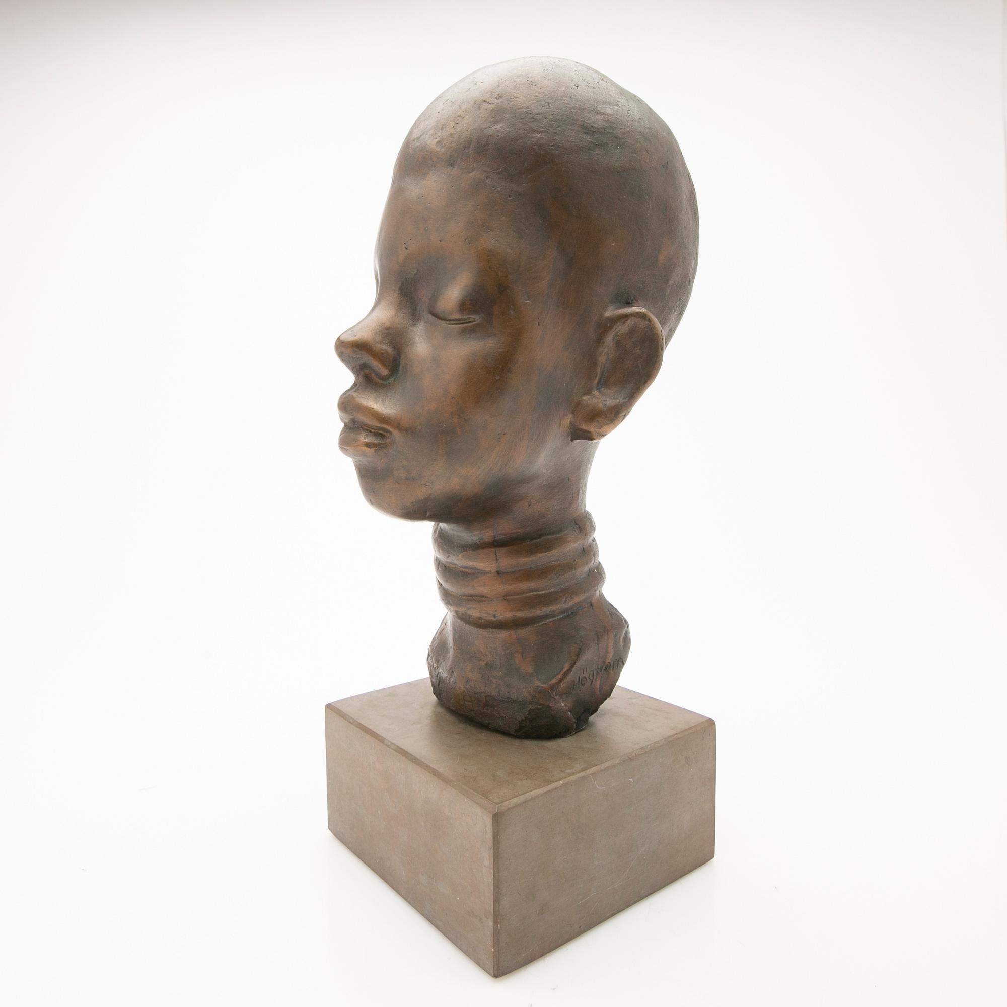 Helge Högbom, Sculpture, bronze.