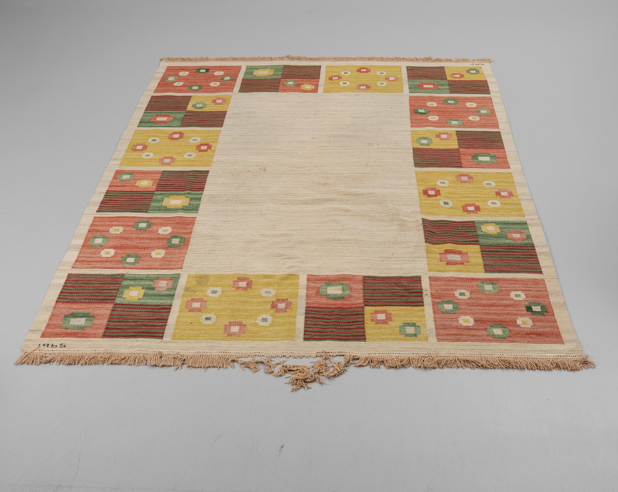 Kenneth Henry Cope, rug, rölakan, 335 x 258 cm.