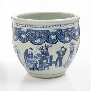 Ytterfoder, porslin, Kina, sen Qingdynasti.