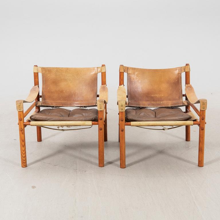 Arne Norell, a pair of Sirocco armchairs.