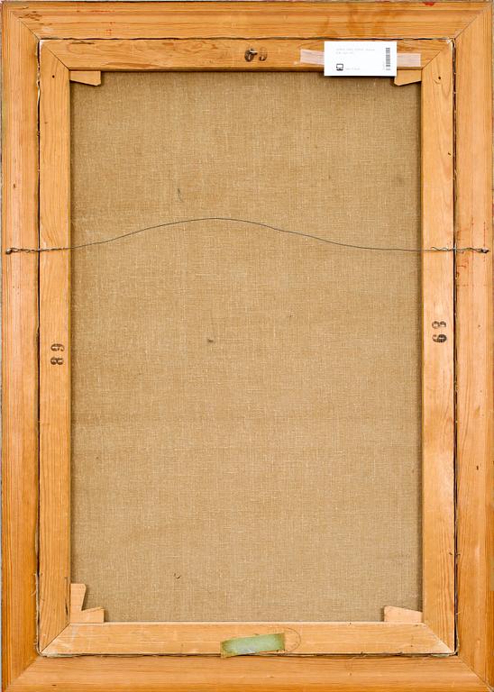 OWE ZERGE, olja på duk, sign.