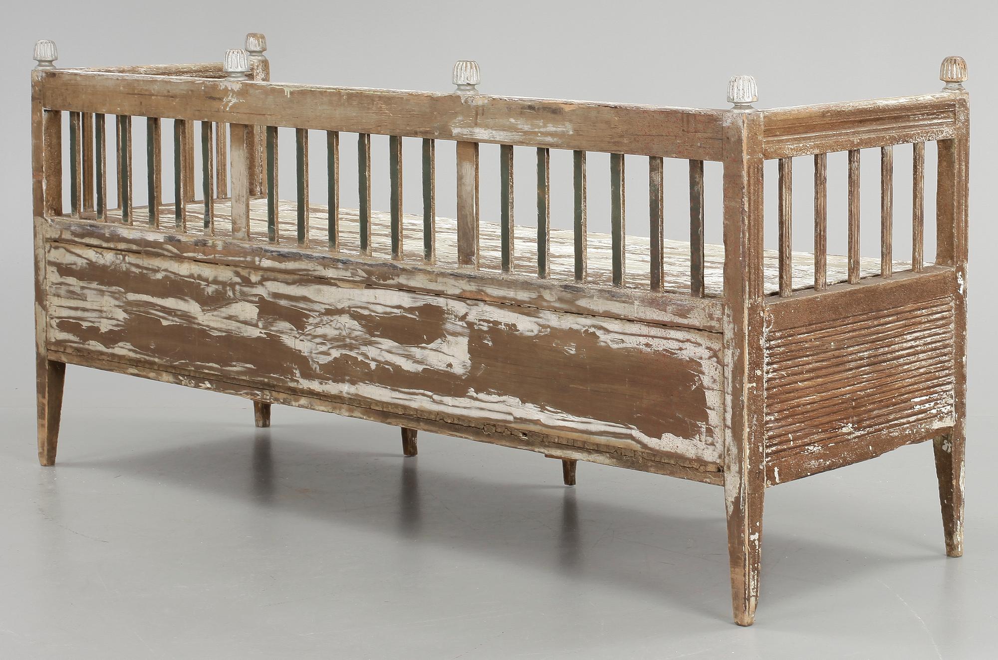 SOFFA, gustaviansk, 1700-talets slut.