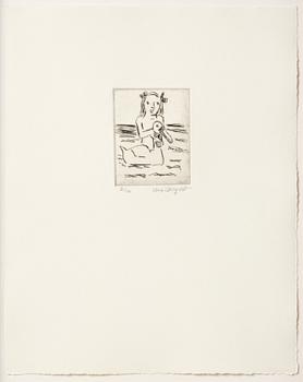 Lena Cronqvist, “Flicka och svan IIl (2016)".