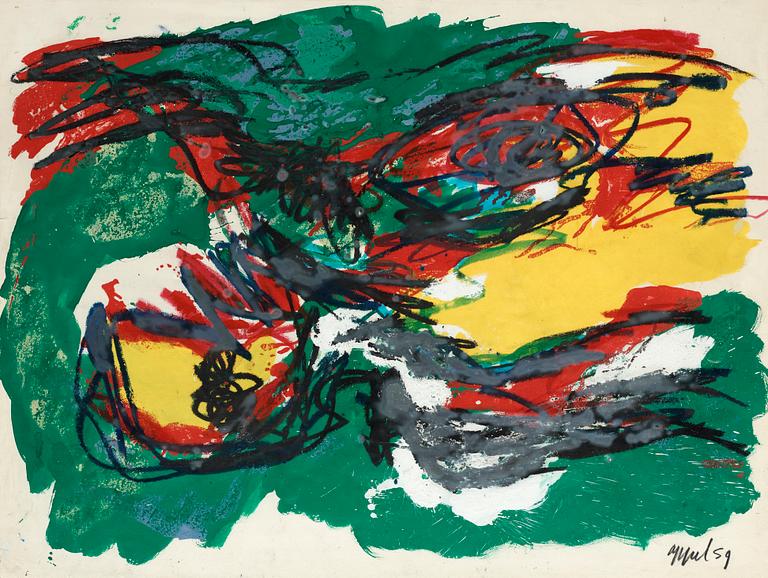 Karel Appel, Untitled.