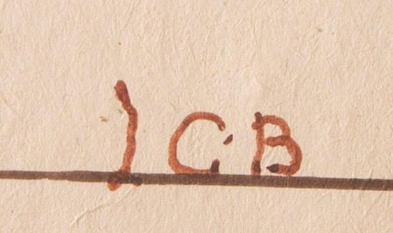 Carin Backlund, tittskåp signerat 1900-talets senare del.