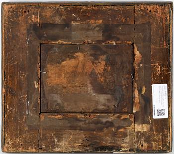 OKÄND KONSTNÄR, olja på pannå, osignerad, Europa 1800-talets första hälft.