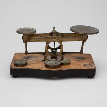 MÄTINSTRUMENT samt 3 VÅGAR, 17/1800-tal.