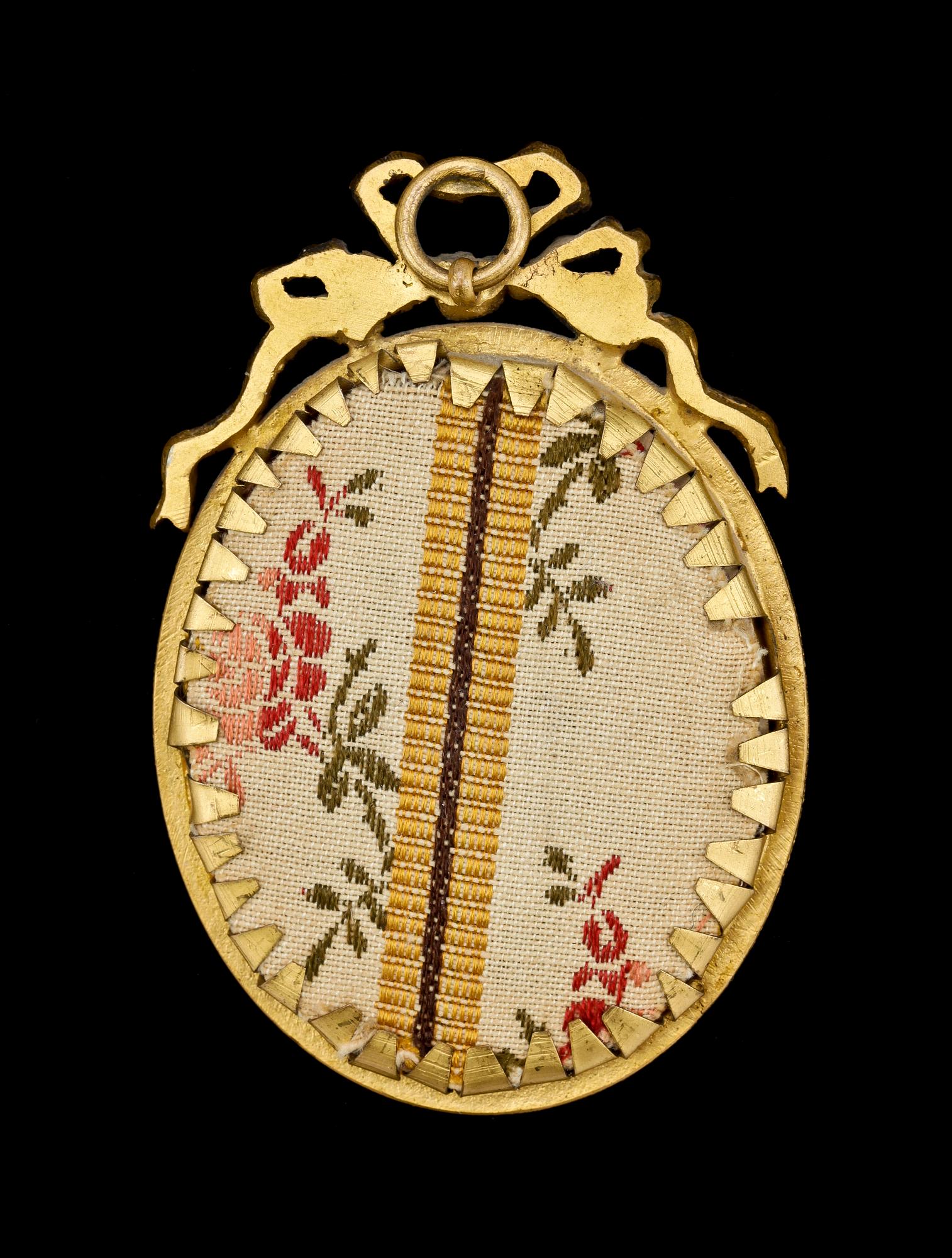 PARTI MINIATYRPORTRÄTT, 4st, bla gouache på ben, 1800-1900-tal.