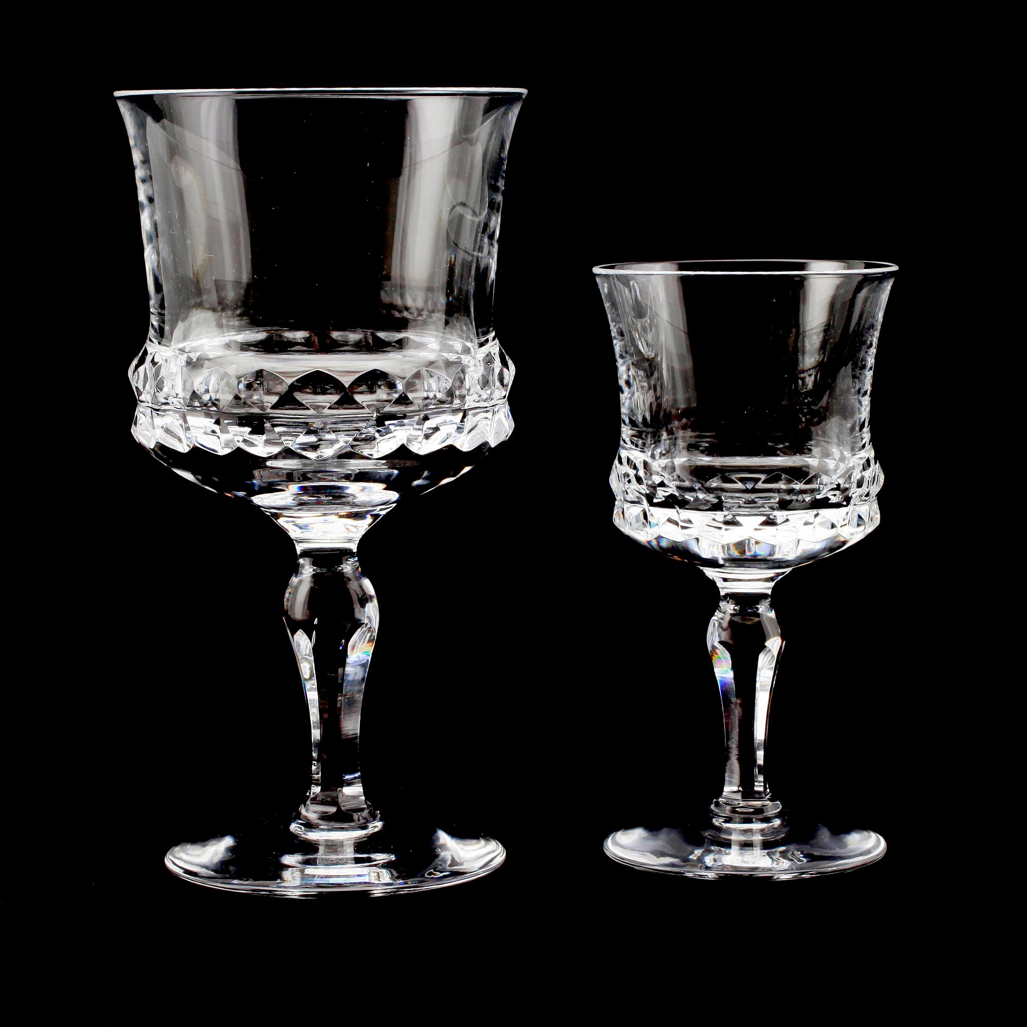 SERVISGLAS, 16 st, "Silvia", Ingeborg Lundin, Orrefors.