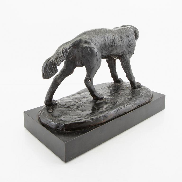 Okänd konstnär 1900-tal ,  skulptur metall bär signering.