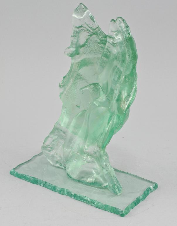 SKULPTUR, glas, Art Glass Gdansk, daterad 2008.