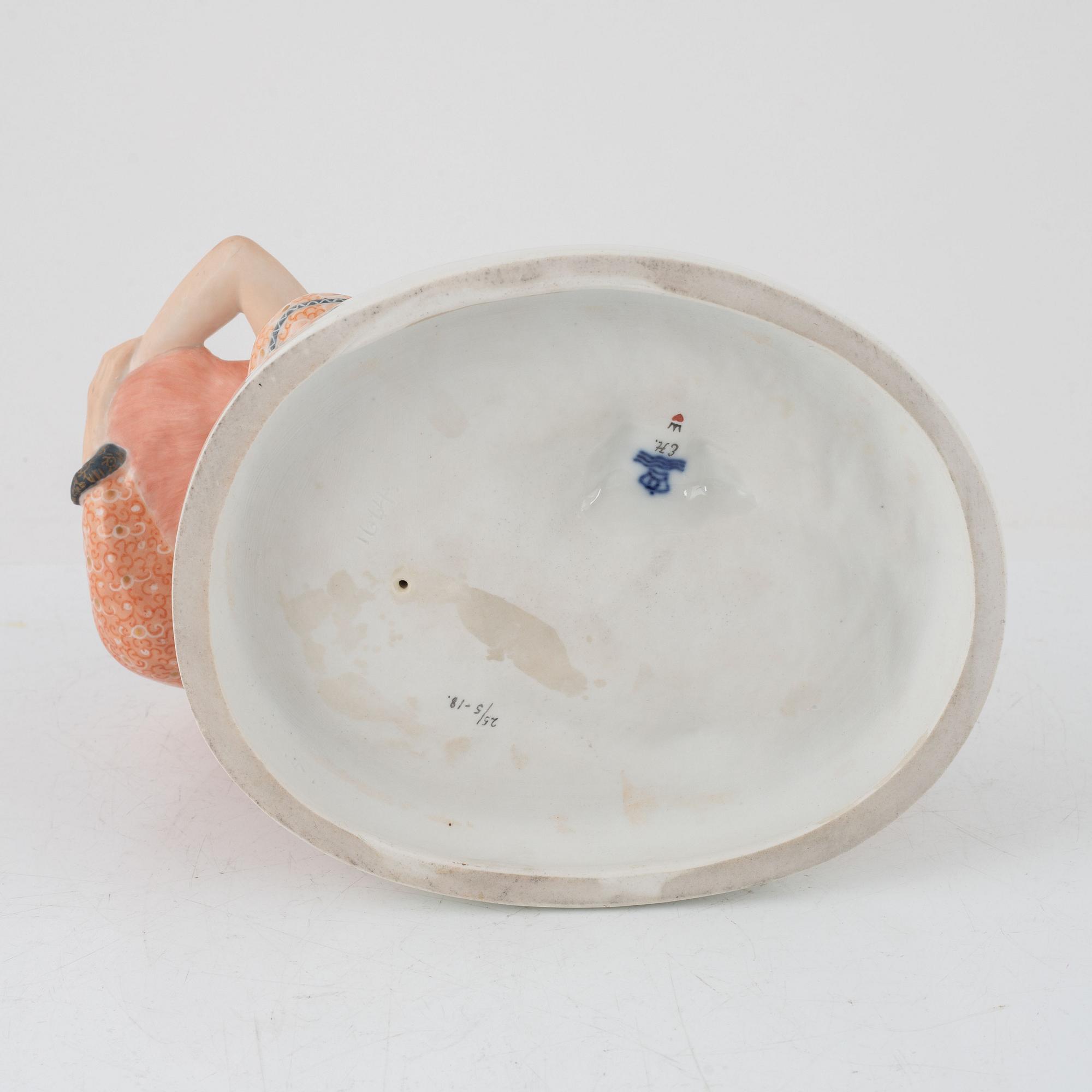 Gerhard Henning, a porcelain figurine, 'Eventyr III', Royal Copenhagen, Denmark.
