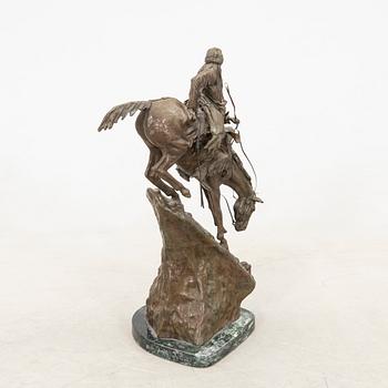 Frederic Sackrider Remington, efter skulptur "The Mountain man".