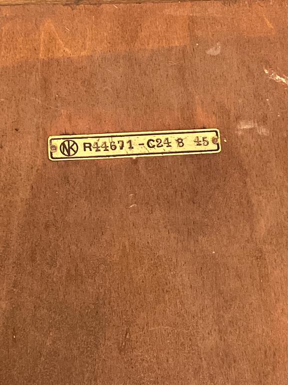 Sängbord, Swedish Modern, Nordiska Kompaniet, 1942.