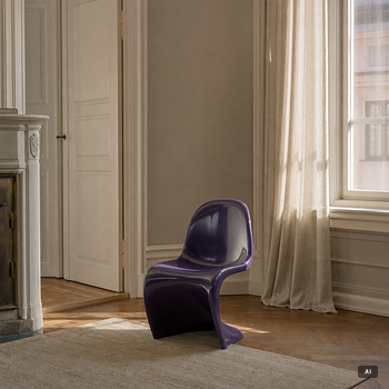 Verner Panton, Stol, "Panton chair", Herman Miller.