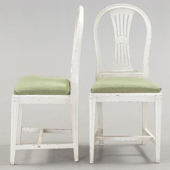 STOLAR, ett par. Gustavianska. 1800-talets början.