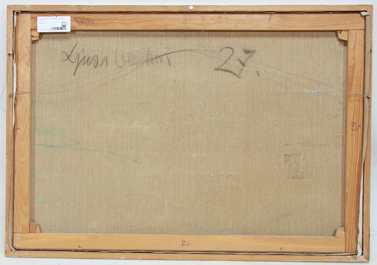 GUSTAV RUDBERG, olja på duk, sign.