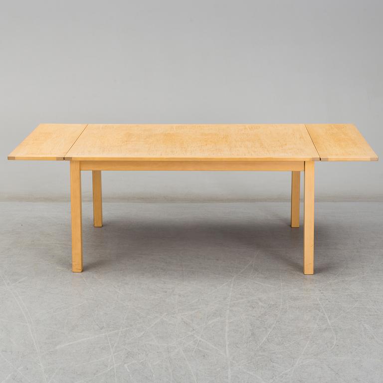 A Swedish 1970s birch table.