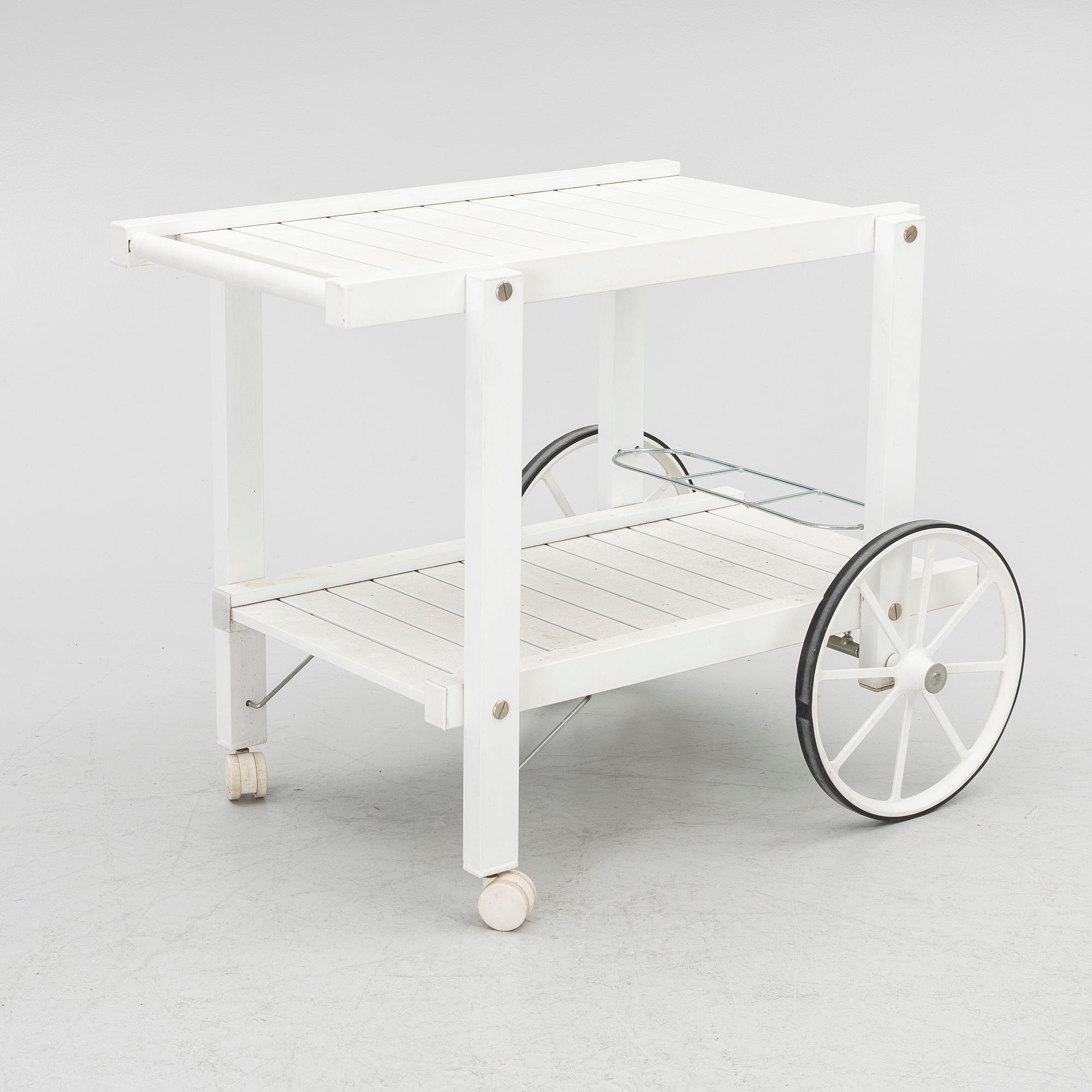 Elsa Stackelberg, serving cart, Fri Form, contemporary.
