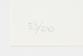 Dan Wolgers, lithograph, 1998, signed 53/290.