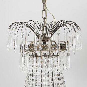 Kattokruunu, empire-tyyli, 1900-luvun puoliväli.