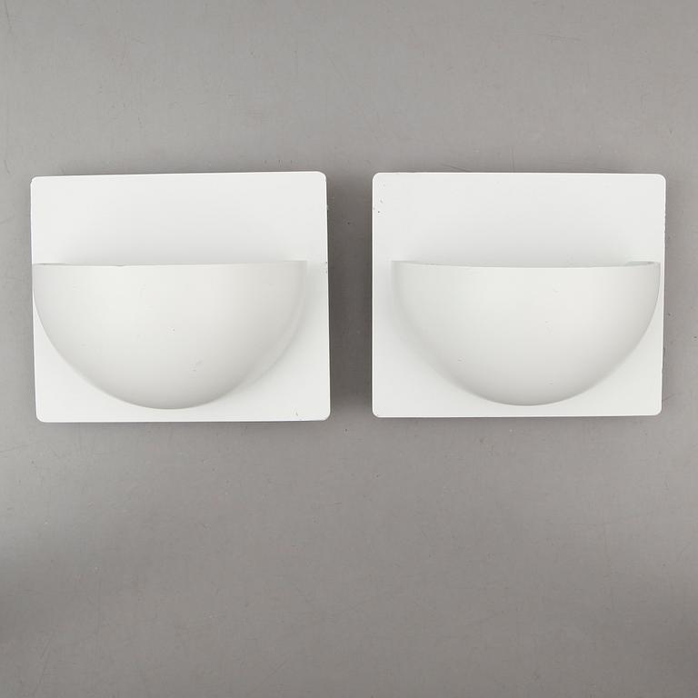 VÄGGLAMPOR, 2 st, Alfred Homann, Louis Poulsen, 1900-talets senare del.