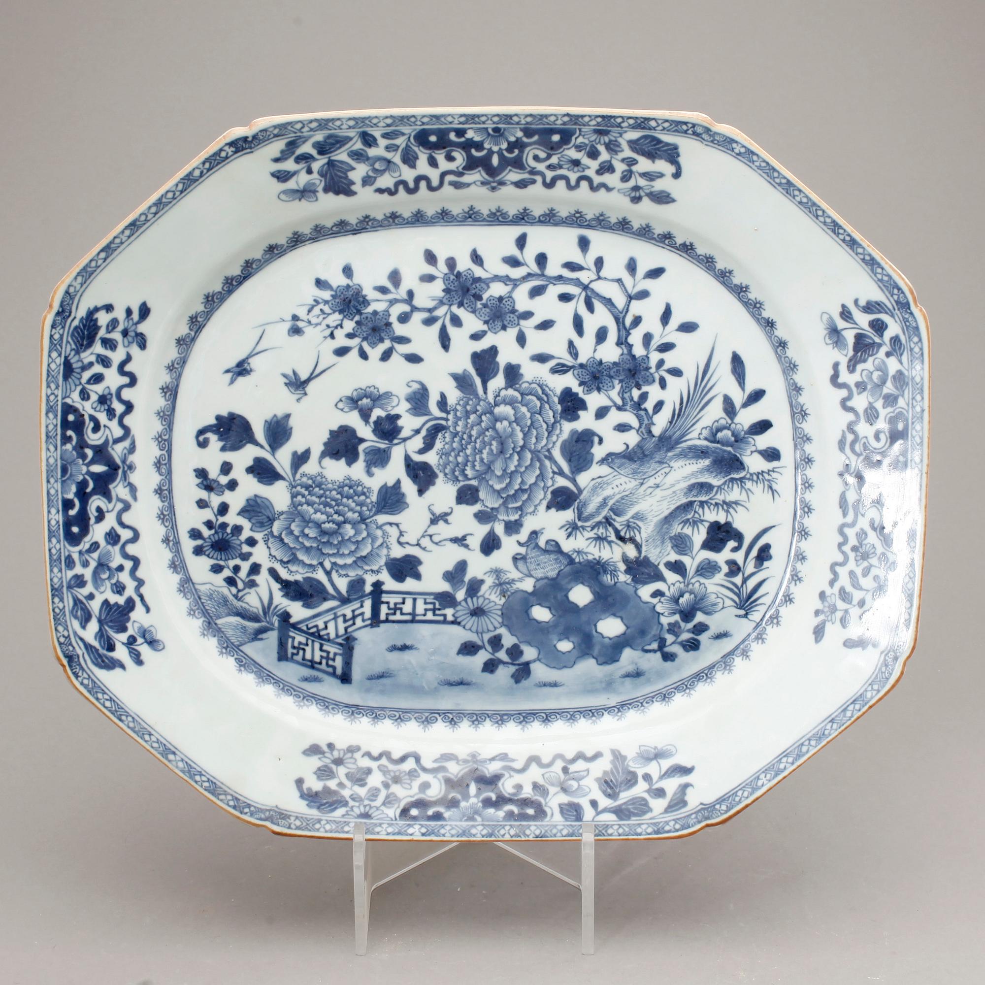 STEKFAT, porslin, Qing dynastin, Qianlong (1736-95).