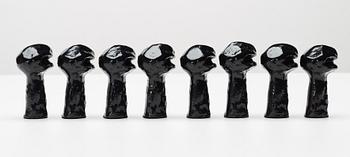 Bengt Lindström, chess game with chess pieces, executed around 1994-95.