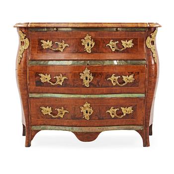 A Swedish Rococo commode by C Linning, master 1744.