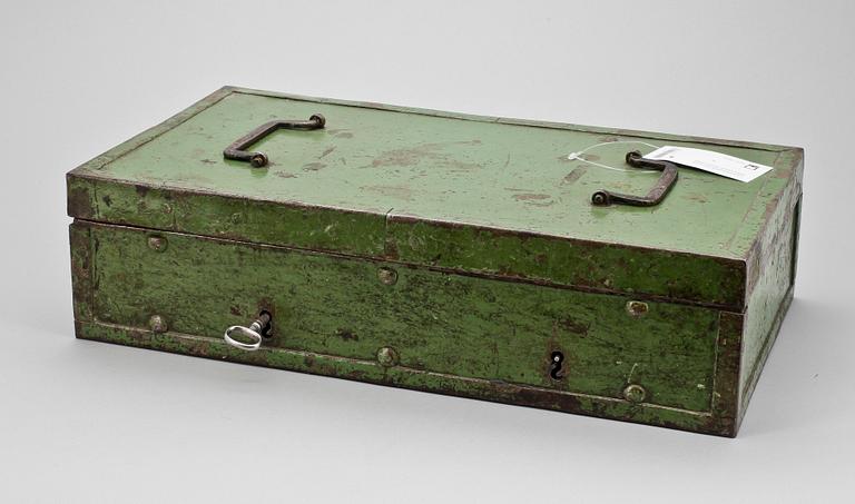 KASSASKRIN, järnplåt, 1800-talets andra hälft.