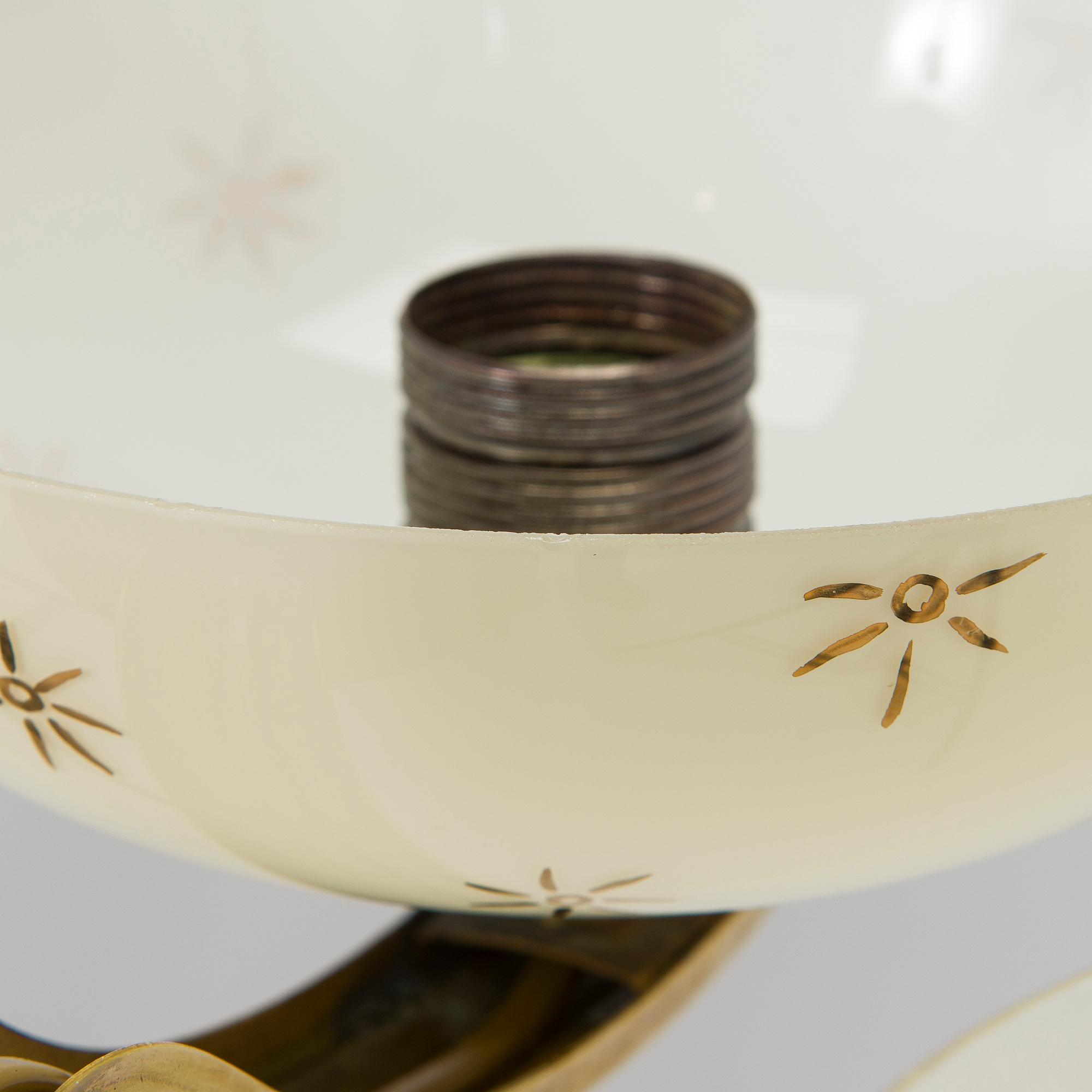 Paavo Tynell, taklampa modell 1260/5 Taito, 1930-tal.