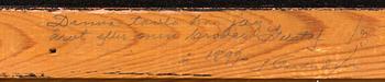 JOHANNES CHRISTIAAN KAREL KLINKENBERG, oil panel. Signed.