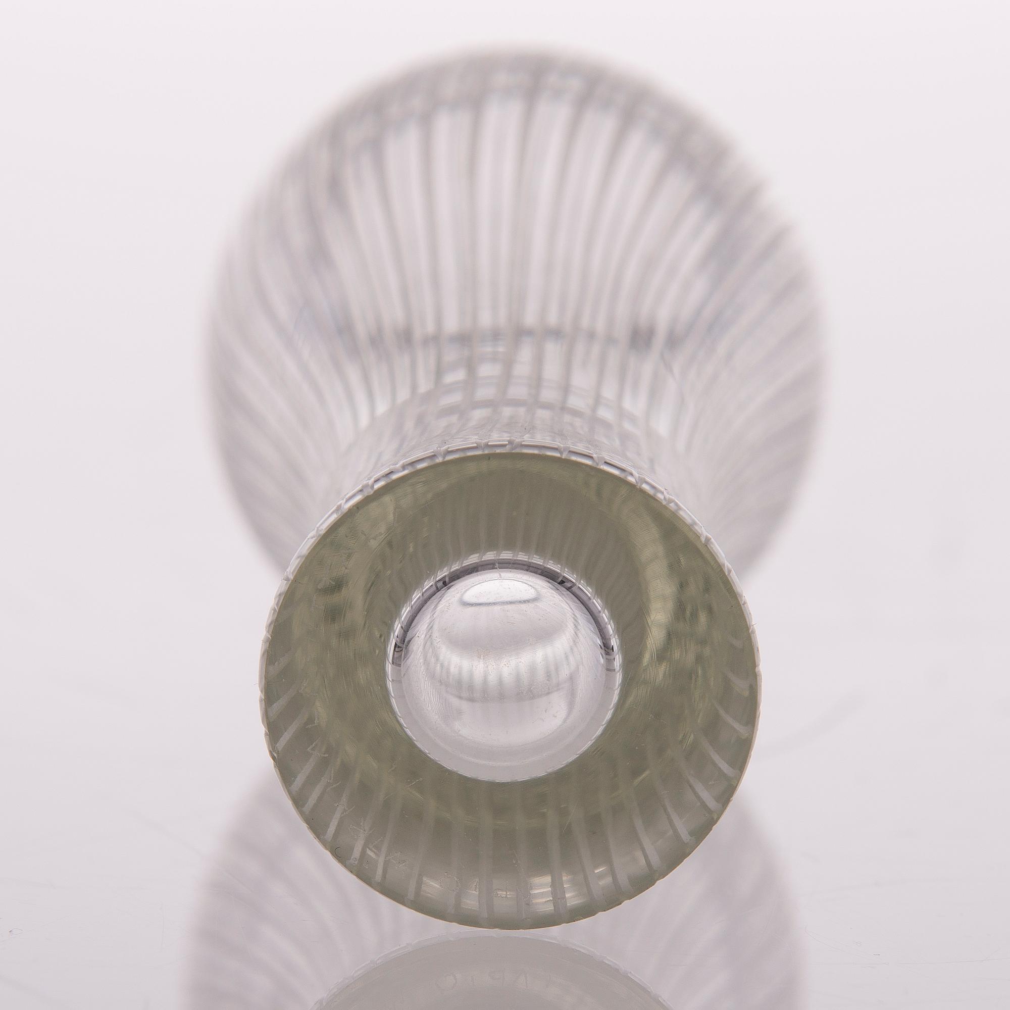 TAPIO WIRKKALA, VAS, glas, "Fölben", signerad Tapio Wirkkala, Iittala.