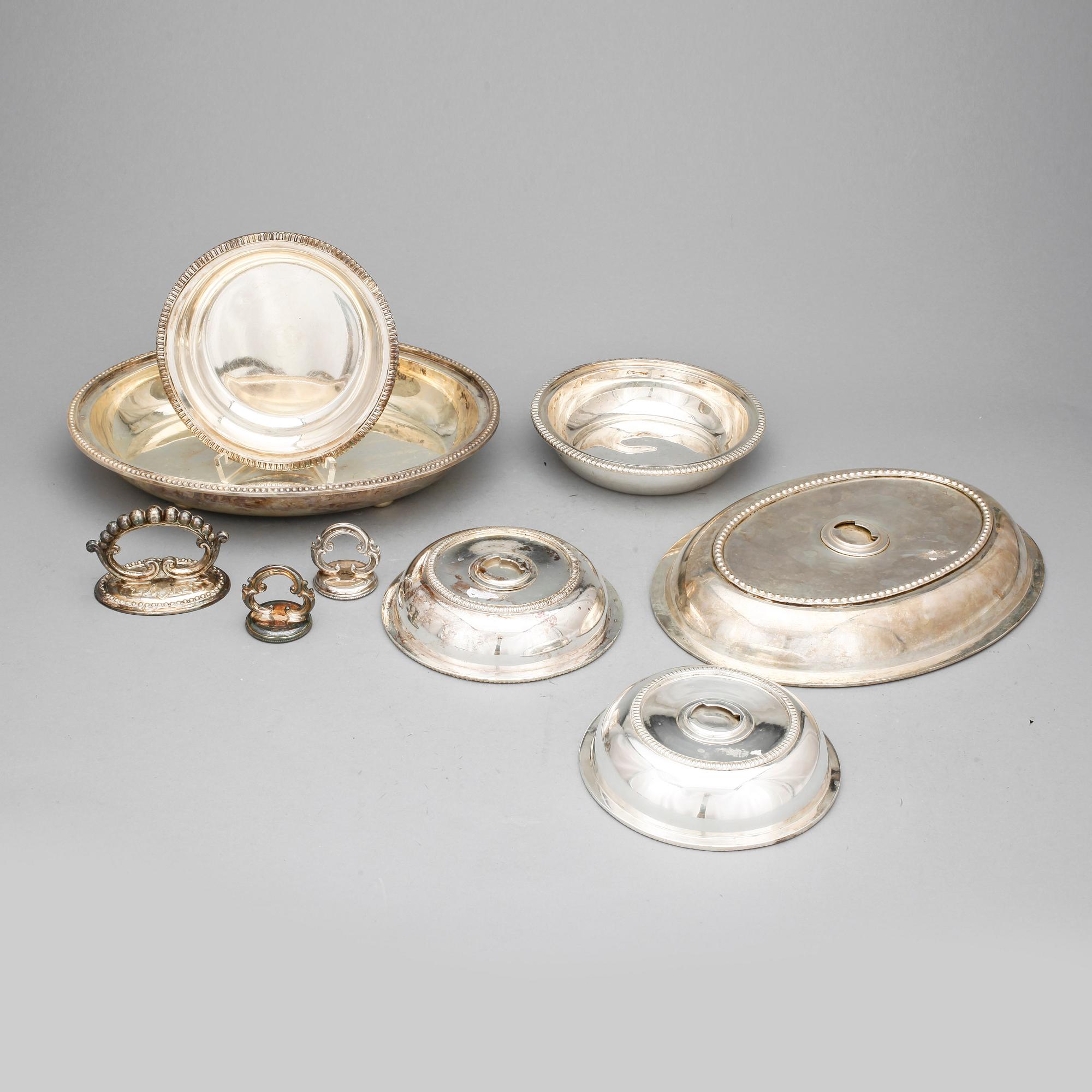 PARTI NYSILVER, 6 delar, 1900-tal.