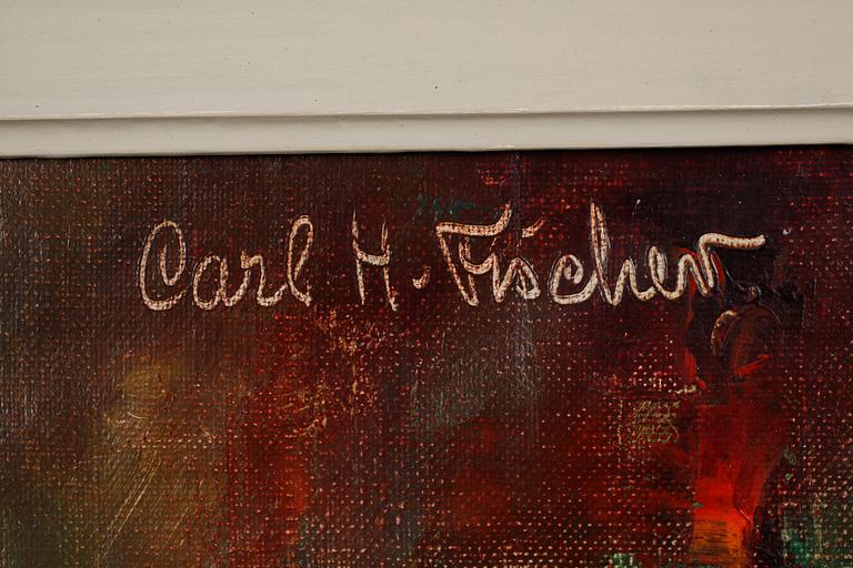 CARL HOLGER FISCHER, oil on canvas, signed.