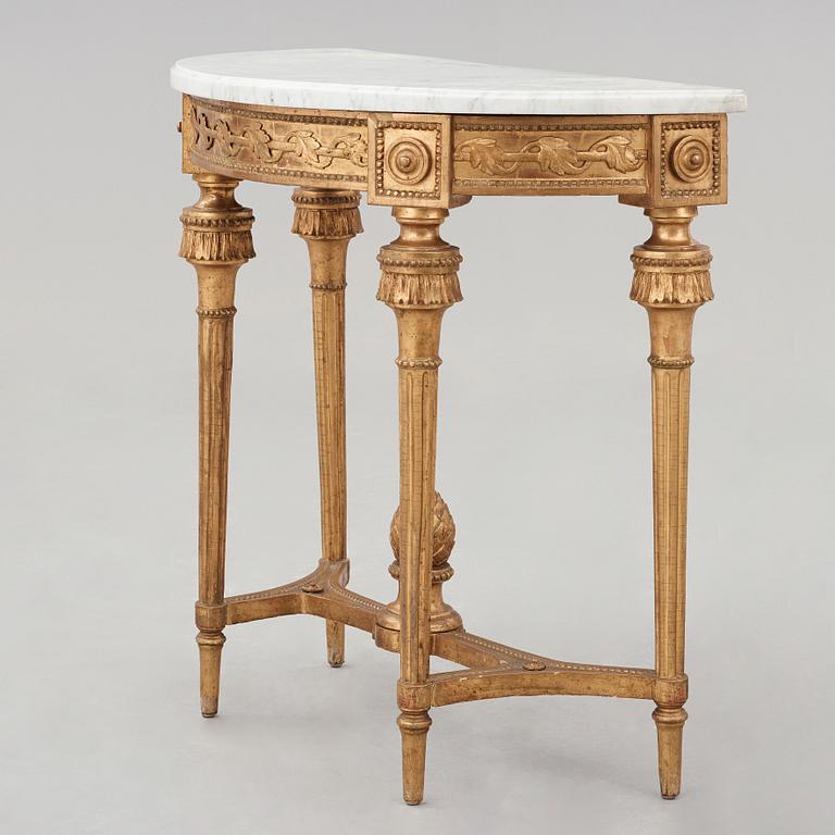 KONSOLBORD. Stockholmsarbete 1700-talets slut, Gustavianskt.
