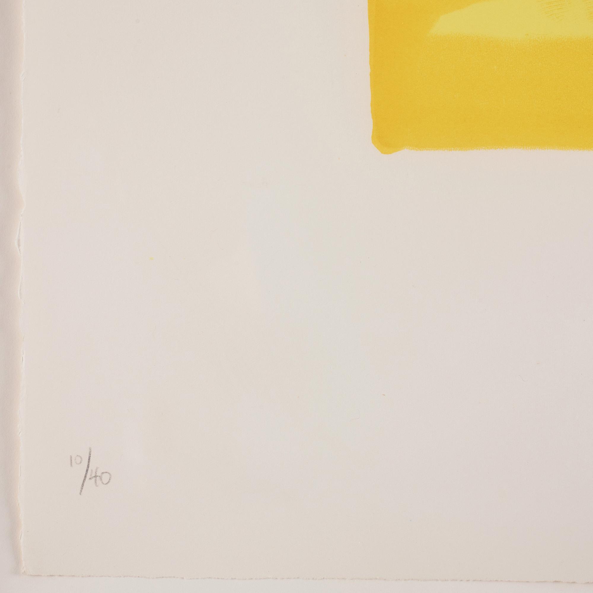 Jasper Johns, "Figure 1", ur: "Color numeral series".