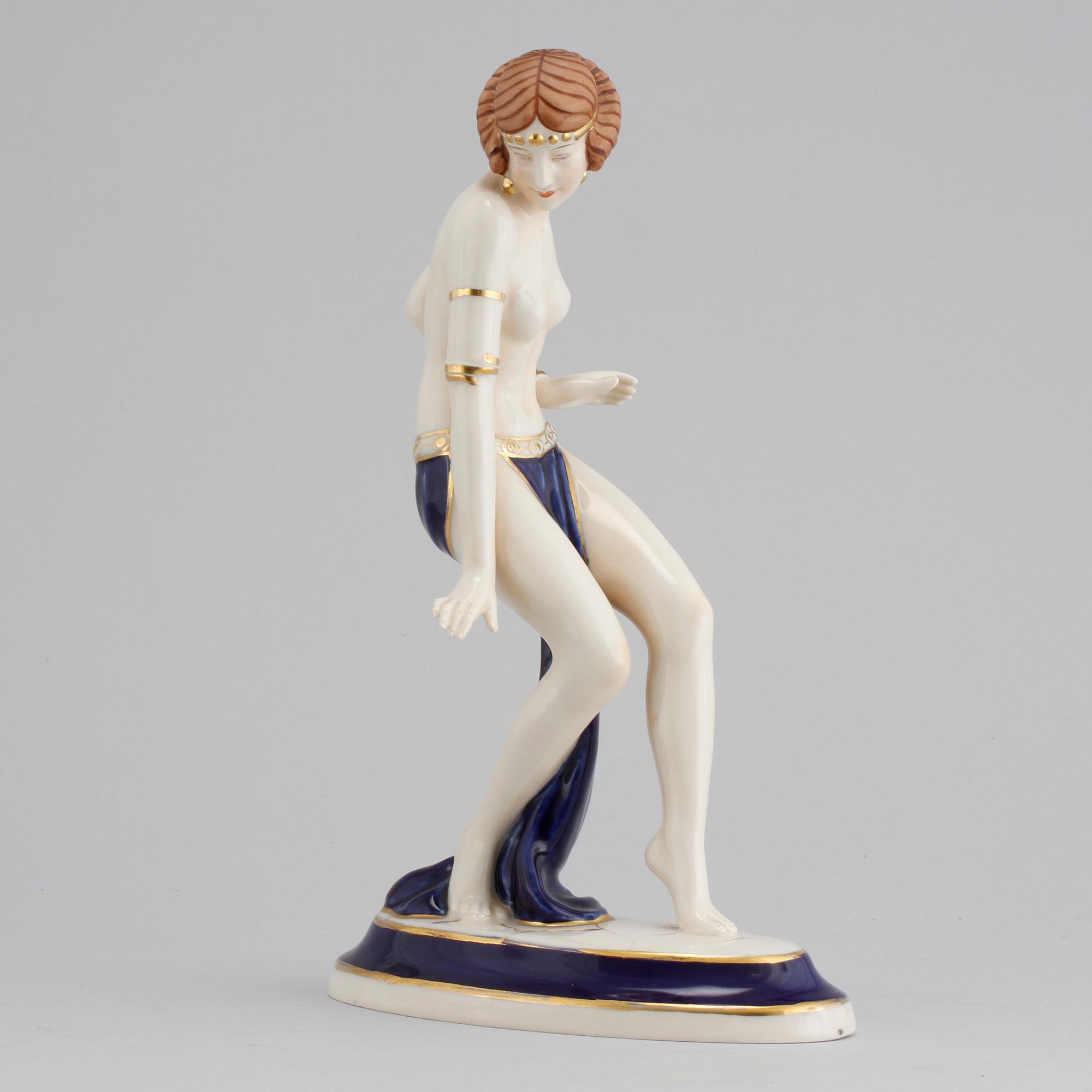 A porcelaine figurine, Czechoslovakia, 20th-century.