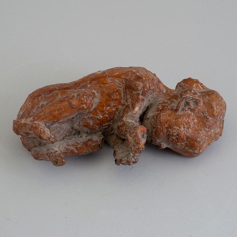 ASMUND ARLE, Sculpture, terracotta, signed Asmund Arle.