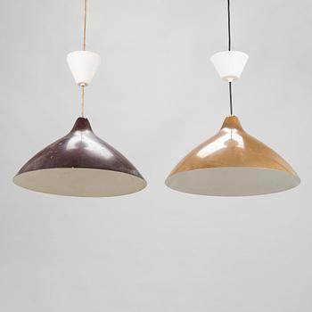 Lisa Johansson-Pape, a set of three pendant lights for Stockmann Orno, Finland.