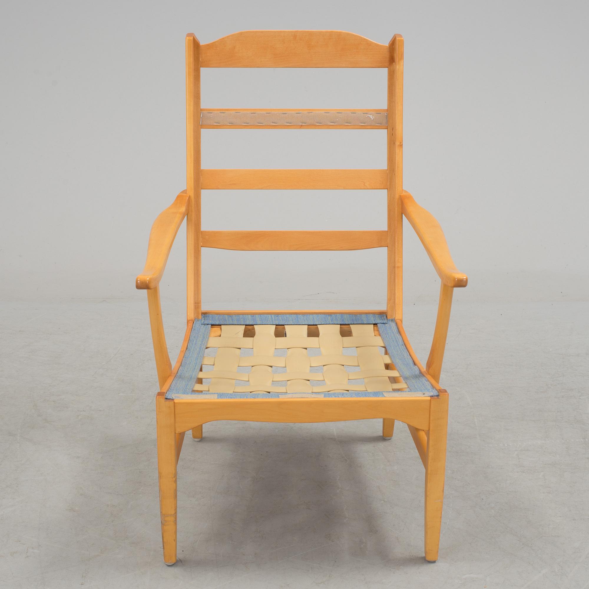 CARL MALMSTEN, an armchair "Ulfåsa", AB OH Sjögren, Tranås, 20th century.