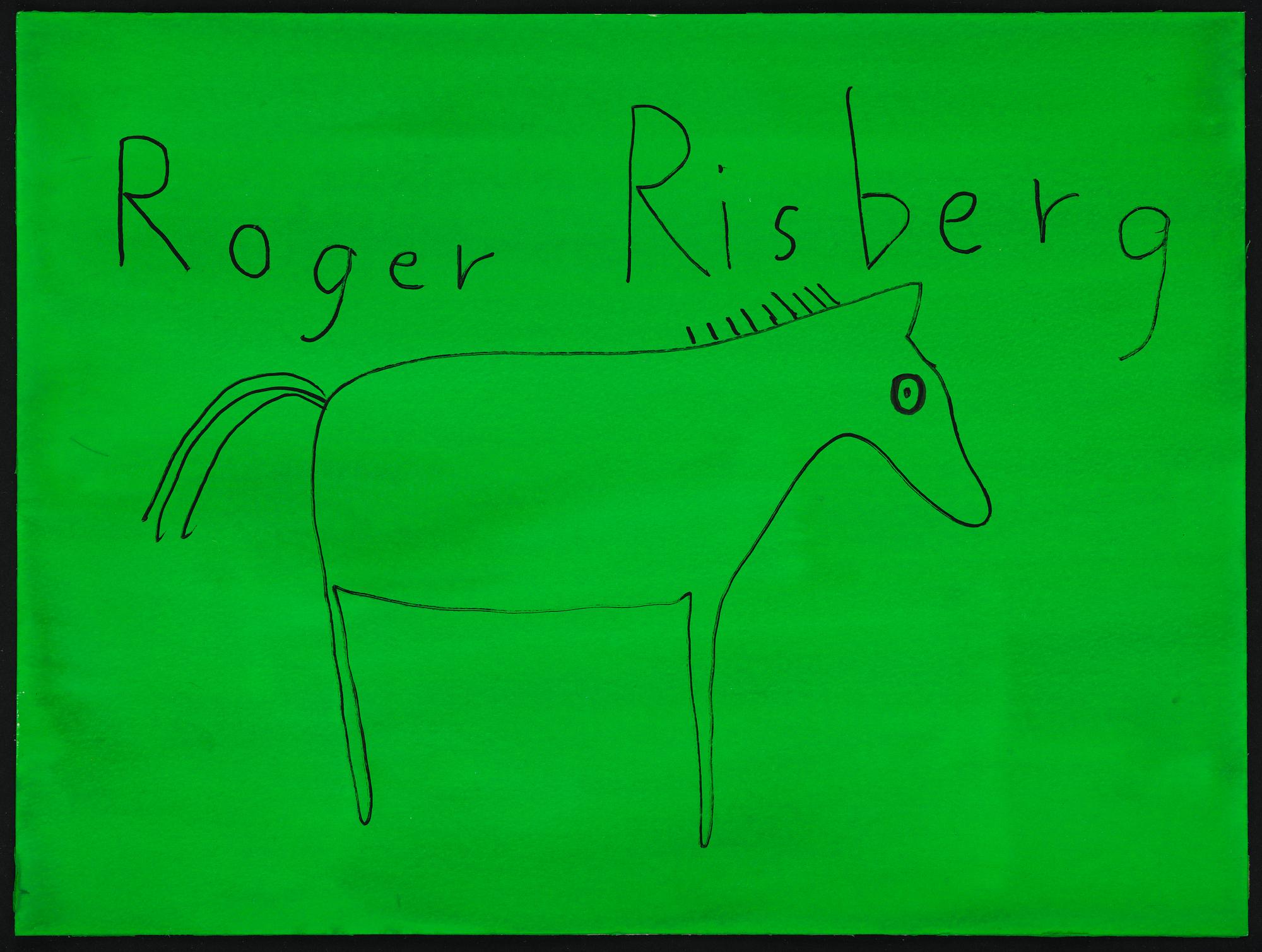 Roger Risberg, "Häst".