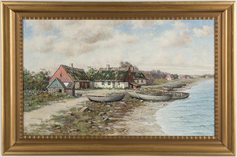 CARL MÅNSSON, Oil on canvas, signed.