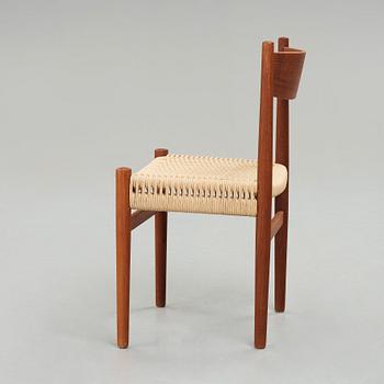 HANS J WEGNER, a teak "CH40" chair for Carl Hansen & Søn, Denmark, 1950-60's.