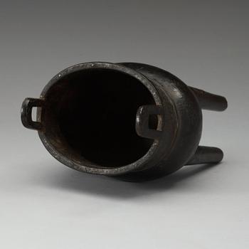 A bronze censer, Ming dynasty (1368-1644).